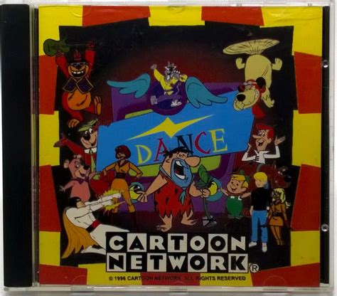 Cd Dance Cartoon Network 1996 Pussy Cats Jetsons Flintstones Mercado Livre