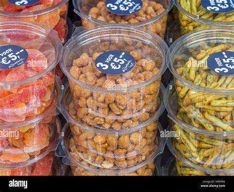 Pre Packaged Food Products Netherlands Stock Photo Alamy