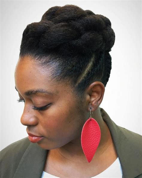 If you have natural 4b or 4c type hair, keeping them short is the best option. Natural Hairstyles for Black Girls ... | Natural hair ...