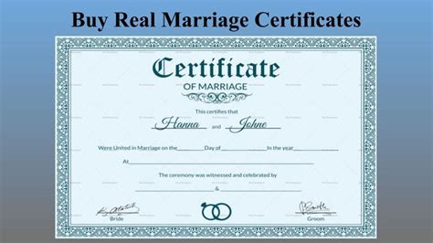 Note to anyone who isn't in the exact same situation: Buy Real Marriage Certificates Without any hassle ...