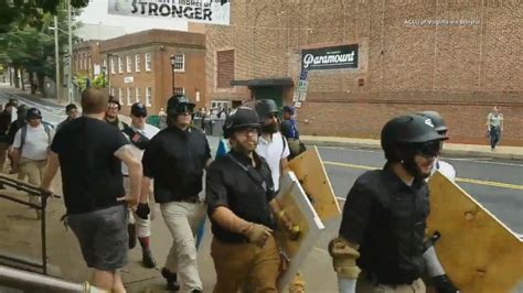 Video White Nationalist Protesters Marching In Charlottesville Chant