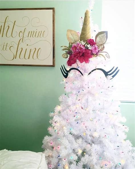 Unicorn Christmas Trees Are The New Holiday Trend Were About To Become