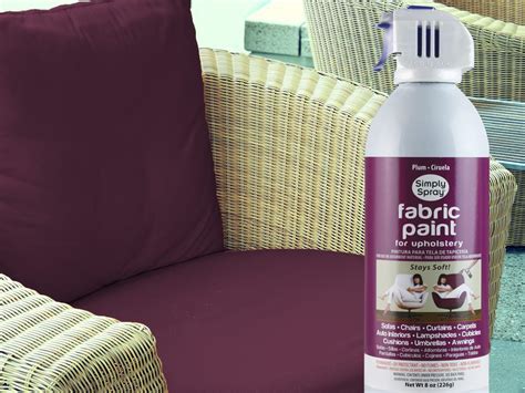 Plum Fabric Dye Spray Paint Quick Easy Effective
