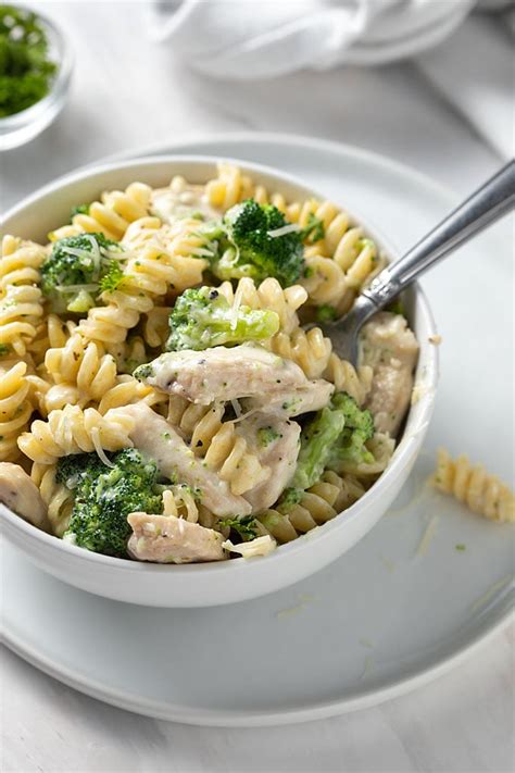Chicken And Broccoli Alfredo The Blond Cook