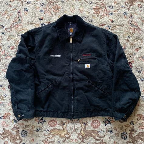 Vintage Vintage Carhartt Detroit Jacket 90s Usa Made Grailed