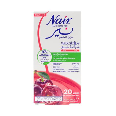 Buy Nair Body Wax Strips Cherry 20 S Life Pharmacy