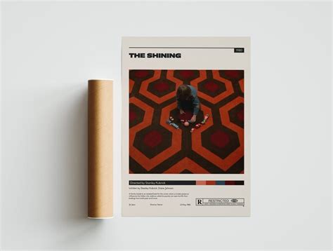 The Shining Stanley Kubrick Minimalist Movie Poster Etsy