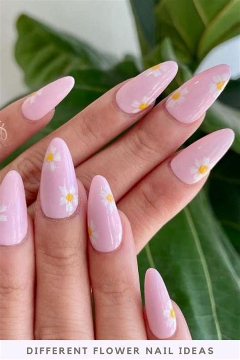 27 Simple And Elegant Flower Nail Designs For Summer 2021