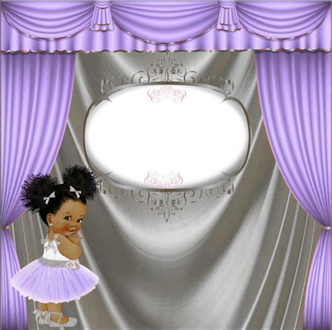 10x10ft Purple Curtain Drape Silver Mirror Baby Shower
