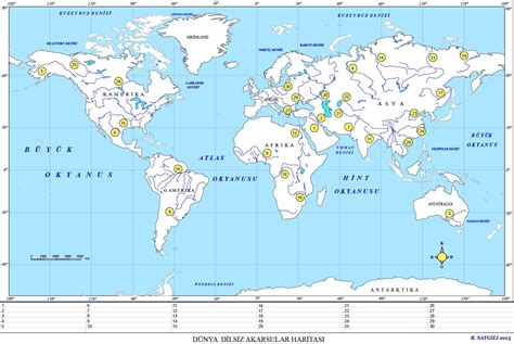 Dünya Dilsiz Haritası Bölgeler WRHS