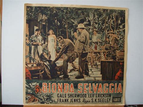 Bionda Selvaggia Movie Poster Blonde Savage Movie Poster