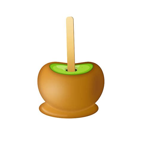 Best Caramel Apple Illustrations Royalty Free Vector Graphics And Clip