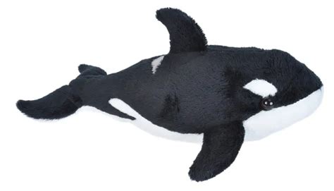 New Plush Soft Toy Wild Republic 21588 Cuddlekins Sea Orca Whale 12