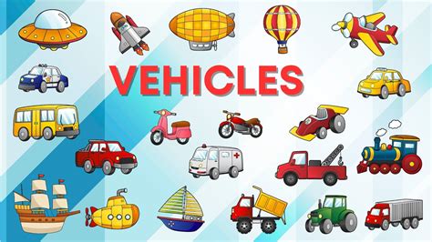 Vehicle Names Types Of Vehicles In English Vehicles Vocabulary Words