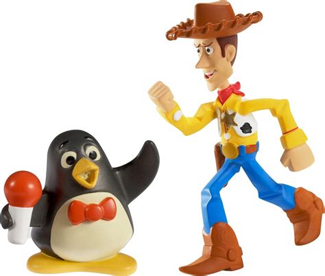 Mattel Disneypixar Toy Story 20th Anniversary Big Arm Woody And Wheezy