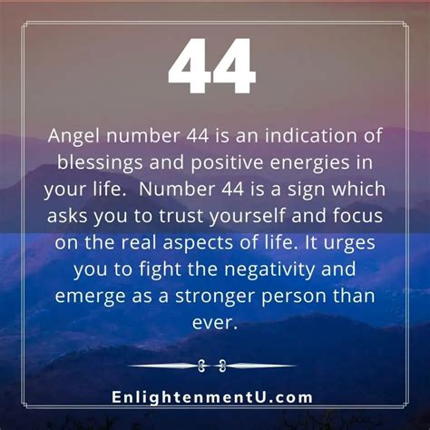 Angel Number 44 A Symbol Of Positivity And Protection Seeing 44 Meaning