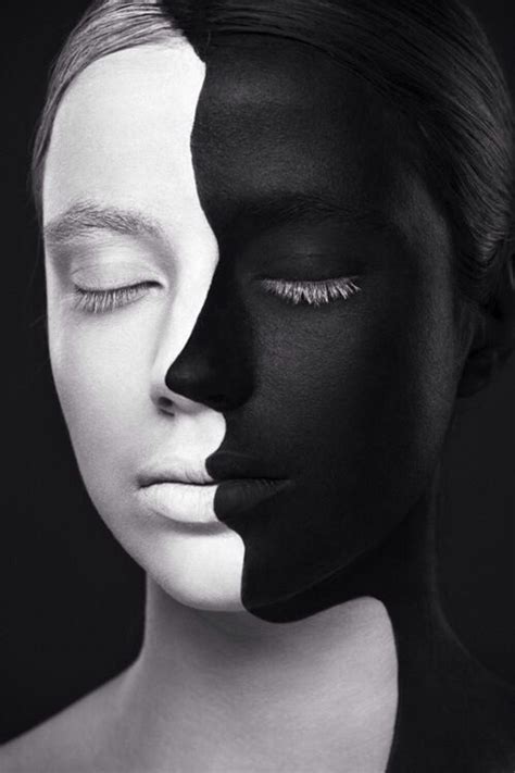 Womans Face Black And White Art Zwart En Wit Fotografie