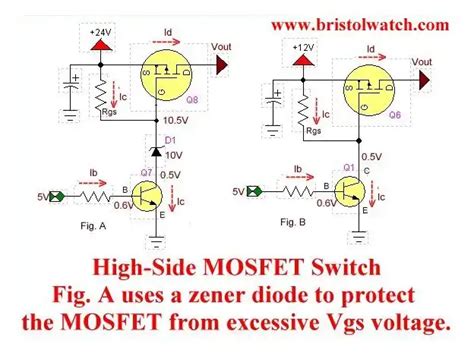 P Channel Power Mosfet Switch Tutorial P Channel Mosfet Tutorial With