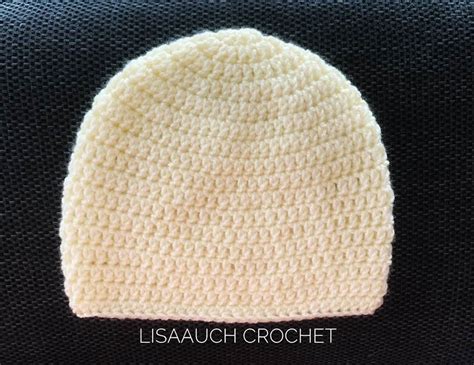 Simple Crochet Hat Pattern Free Make A Beanie Hat Pattern For Adults