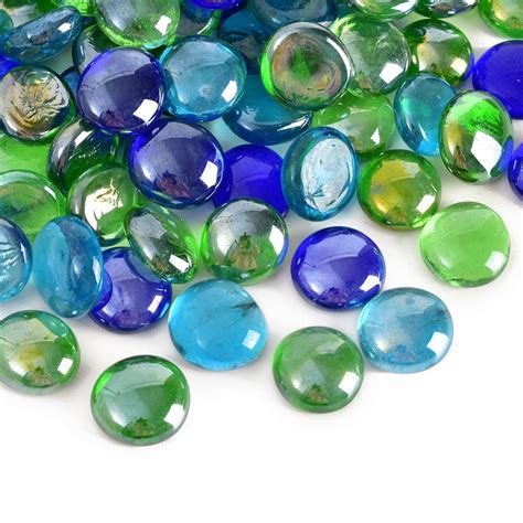 Buy Firstly Glass Pebbles For Aquarium Decorative Vase Filler Garden Decor Decorative Stones