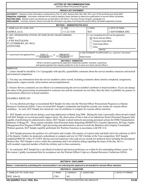 Hq Usarec Form 1936 ≡ Fill Out Printable Pdf Forms Online