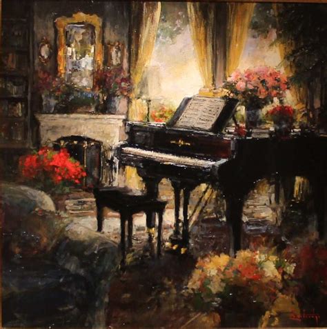 Pin By Cc Chen On Play The Piano Piano Art Music Painting Music