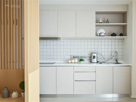 Minimalistic Zen Kitchen Condominium Design Ideas And Photos Malaysia