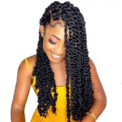 Buy Passion Twist Hair Inch Packs Lot Water Wave Crochet Hair Passion Twists Long Bohemian