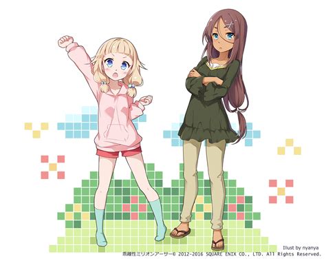 Sakura Nene And Ahagon Umiko New Game Drawn By Nyanya Danbooru