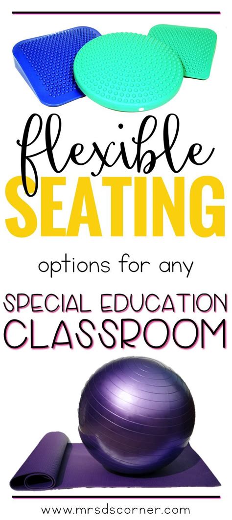 Flexible Seating Options For Special Education Artofit