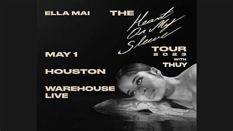 Ella Mai Heart On My Sleeve Tour Tickets At The Ballroom At Warehouse