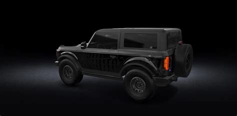 2021 Ford Bronco “black Label” Rendered With Black Everything