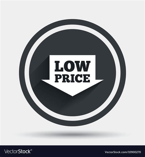 Low Price Sign Icon Special Offer Symbol Vector Image