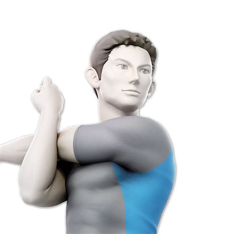 male wii fit trainer