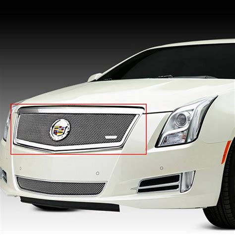 T Rex 2013 2014 Cadillac Xts Upper Class Formed Mesh Main Grille Replacement Polished 54173
