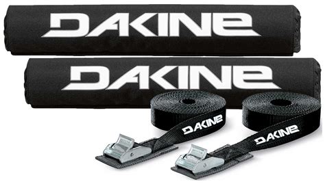 Dakine 18 Standard Rack Pads With 12 Tie Down Straps Black For Sale