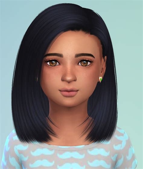 Sims 4 Custom Content Kids Hair Ratepowerup
