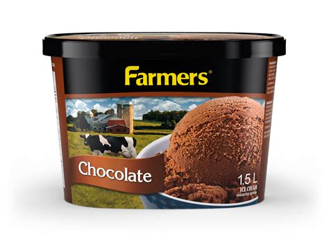 Chocolate Ice Cream Farmers Dairy
