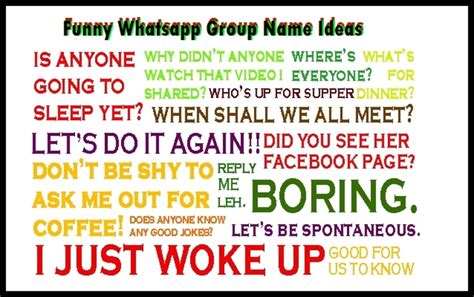 At this time, the family groups help a lot. Funny Whatsapp Group Names for Family Friends