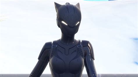 Black Lynx With The Black Knight Shield Fortnite Battle Royale Youtube