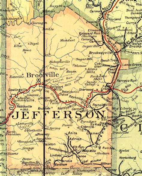 Jefferson County Pennsylvania Railroad Stations