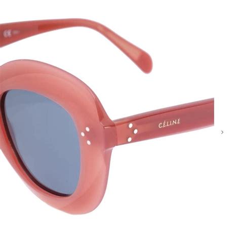 celine oversized sunglasses in pink lyst