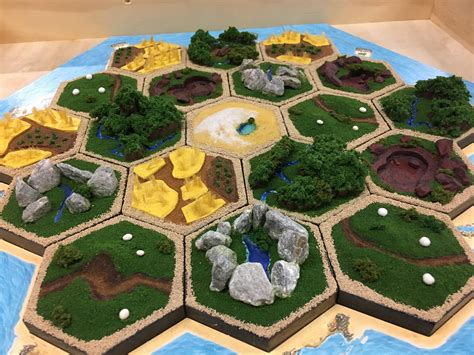 One Of Our Customers Hand Made Catan Board Boardgames