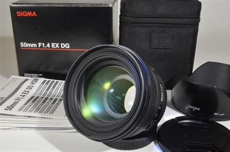 Sigma 50mm F14 Ex Dg Hsm For Nikon A0115 Superb Japan Camera