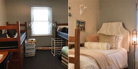Photos Two College Freshmen Gave Their Dorm Room A Beautiful Makeover Business Insider
