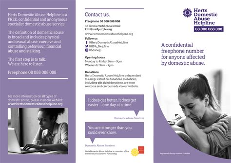 The Hertfordshire Domestic Abuse Helpline