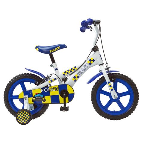 14 Inch Police Bike Smyths Toys Uk