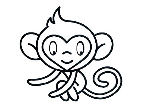 Search through 623,989 free printable colorings at getcolorings. Cute Monkey Coloring Pages at GetColorings.com | Free ...