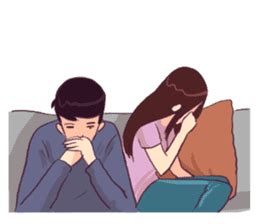 Couple Problems by Inspire Grafix | Cute love cartoons, Love cartoon couple, Couples problems