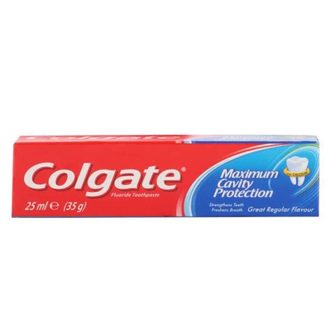 Colgate Maximum Cavity Protection Fluoride Toothpaste 25ml